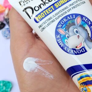 ضدآفتاب شیر الاغ WOKALI spf 90