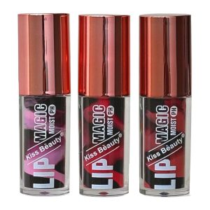 لیپگلاس بستنی جادویی Kiss Beauty
