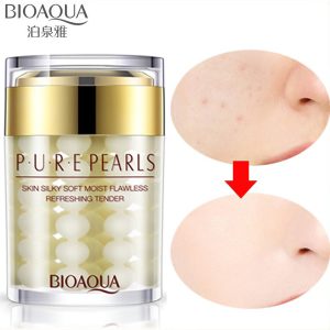 ژل کرم شب ضد چروک مروارید بیوآکوا محصول BIOAQUA